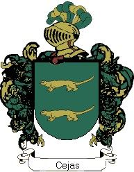 Escudo del apellido Cejas