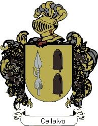 Escudo del apellido Cellalvo