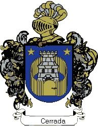 Escudo del apellido Cerrada