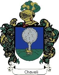 Escudo del apellido Chaveli