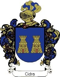 Escudo del apellido Cidra