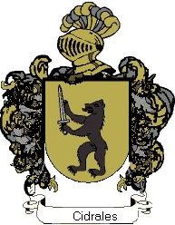 Escudo del apellido Cidrales