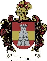 Escudo del apellido Coalla