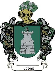 Escudo del apellido Coaña