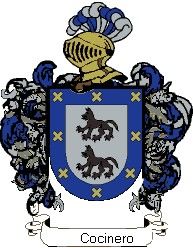 Escudo del apellido Cocinero