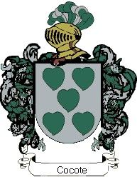 Escudo del apellido Cocote