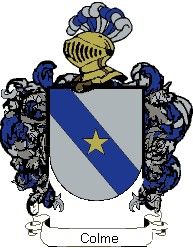 Escudo del apellido Colme