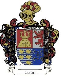 Escudo del apellido Colón