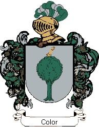 Escudo del apellido Color