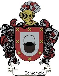 Escudo del apellido Comamala