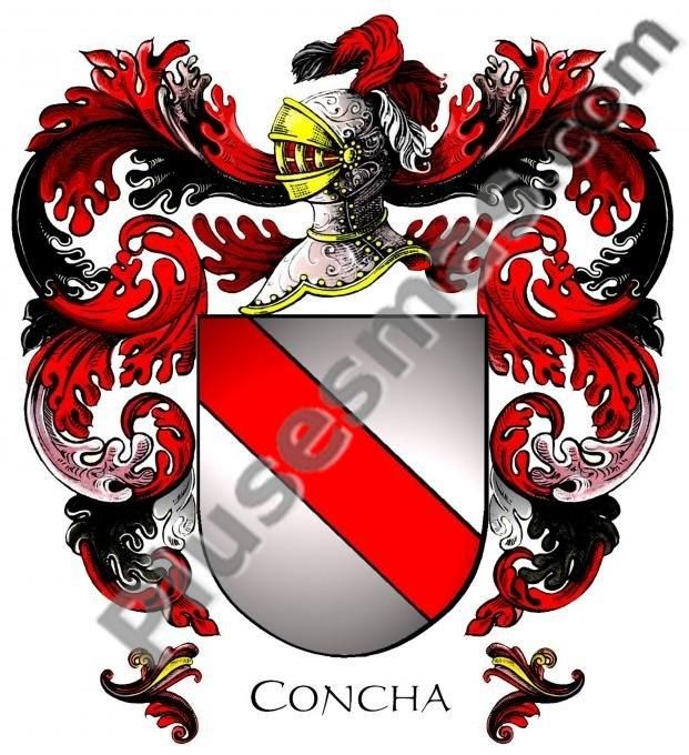 Escudo del apellido Concha