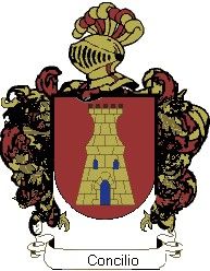 Escudo del apellido Concilio