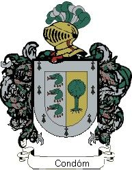 Escudo del apellido Condóm