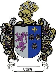 Escudo del apellido Conti