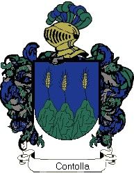 Escudo del apellido Contolla