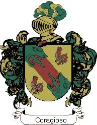 Escudo del apellido Coragioso