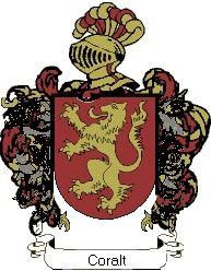 Escudo del apellido Coralt