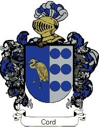 Escudo del apellido Cord