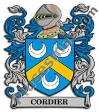 Escudo del apellido Cordier