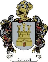 Escudo del apellido Corroseli