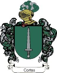 Escudo del apellido Cortas
