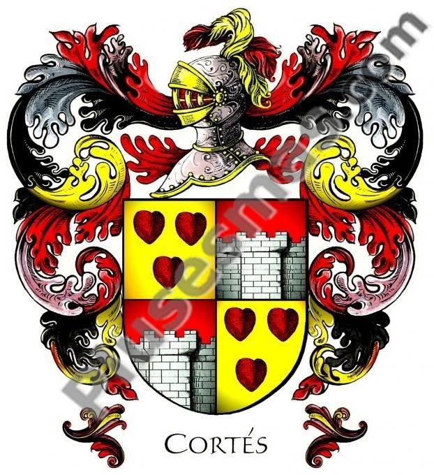 Escudo del apellido Cortés