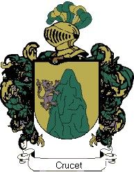 Escudo del apellido Crucet