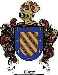 Escudo del apellido Cruzat