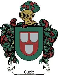 Escudo del apellido Cuaiz
