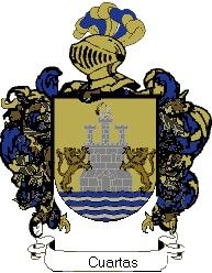 Escudo del apellido Cuartas