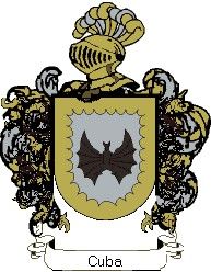 Escudo del apellido Cuba