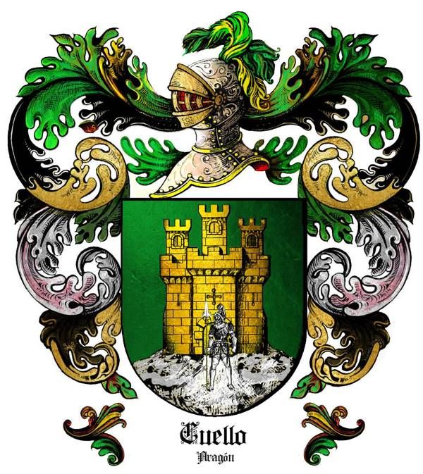 Escudo del apellido Cuello