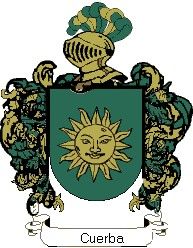 Escudo del apellido Cuerba