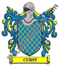 Escudo del apellido Cursy