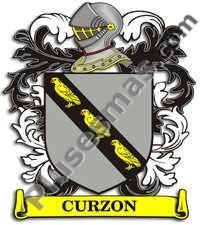 Escudo del apellido Curzon