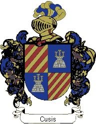 Escudo del apellido Cusis