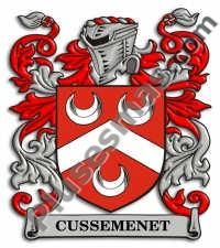 Escudo del apellido Cussemenet