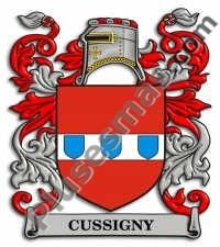 Escudo del apellido Cussigny