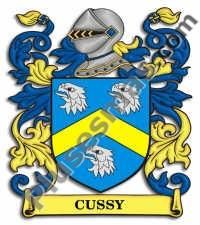 Escudo del apellido Cussy