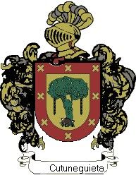 Escudo del apellido Cutuneguieta