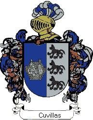 Escudo del apellido Cuvillas