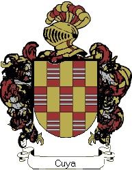 Escudo del apellido Cuya