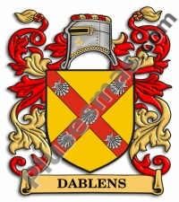 Escudo del apellido Dablens