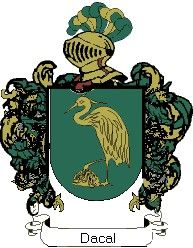 Escudo del apellido Dacal