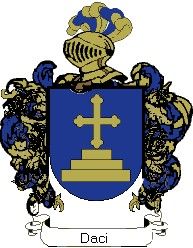 Escudo del apellido Daci