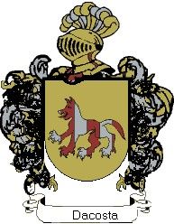 Escudo del apellido Dacosta