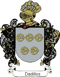 Escudo del apellido Dadillos