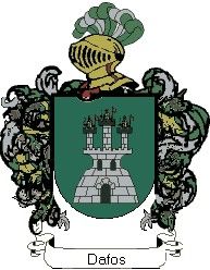 Escudo del apellido Dafos