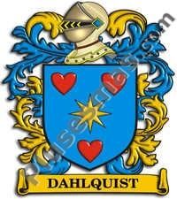 Escudo del apellido Dahlquist