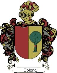 Escudo del apellido Dalana